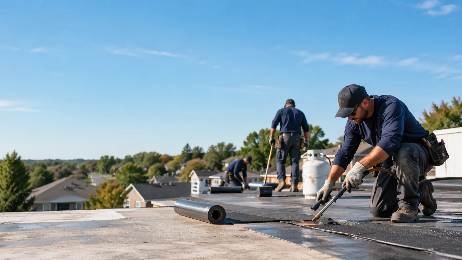 Flat Roof Leak Repair providers in Lena, MS